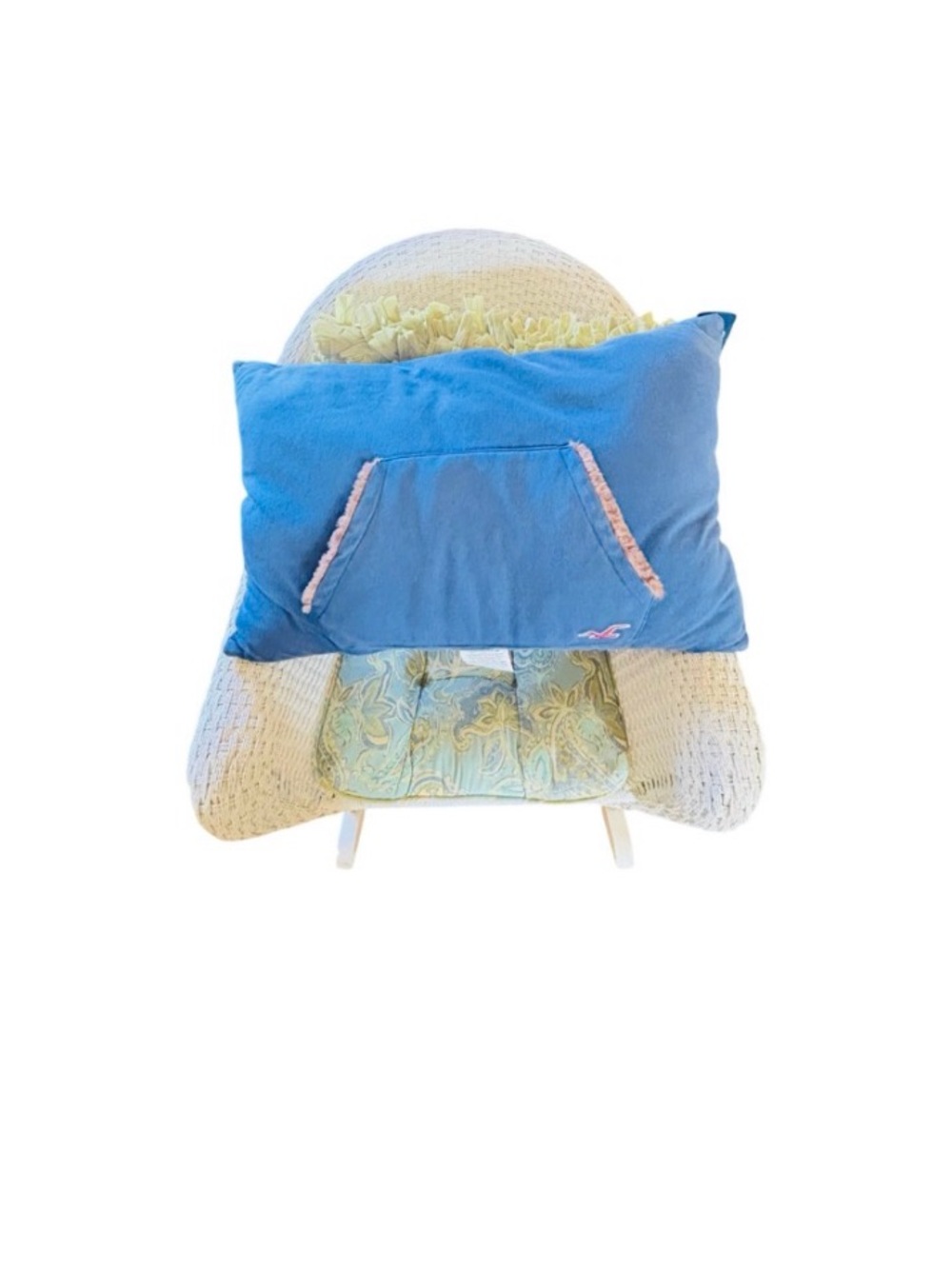 Hollister blue body jumbo boyfriend pillow